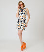 Smak Parlour Black & Daisy Mod Mini Dress