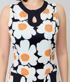 Smak Parlour Black & Daisy Mod Mini Dress - Unique Vintage - Womens, DRESSES, SHIFTS