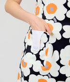 Smak Parlour Black & Daisy Mod Mini Dress - Unique Vintage - Womens, DRESSES, SHIFTS