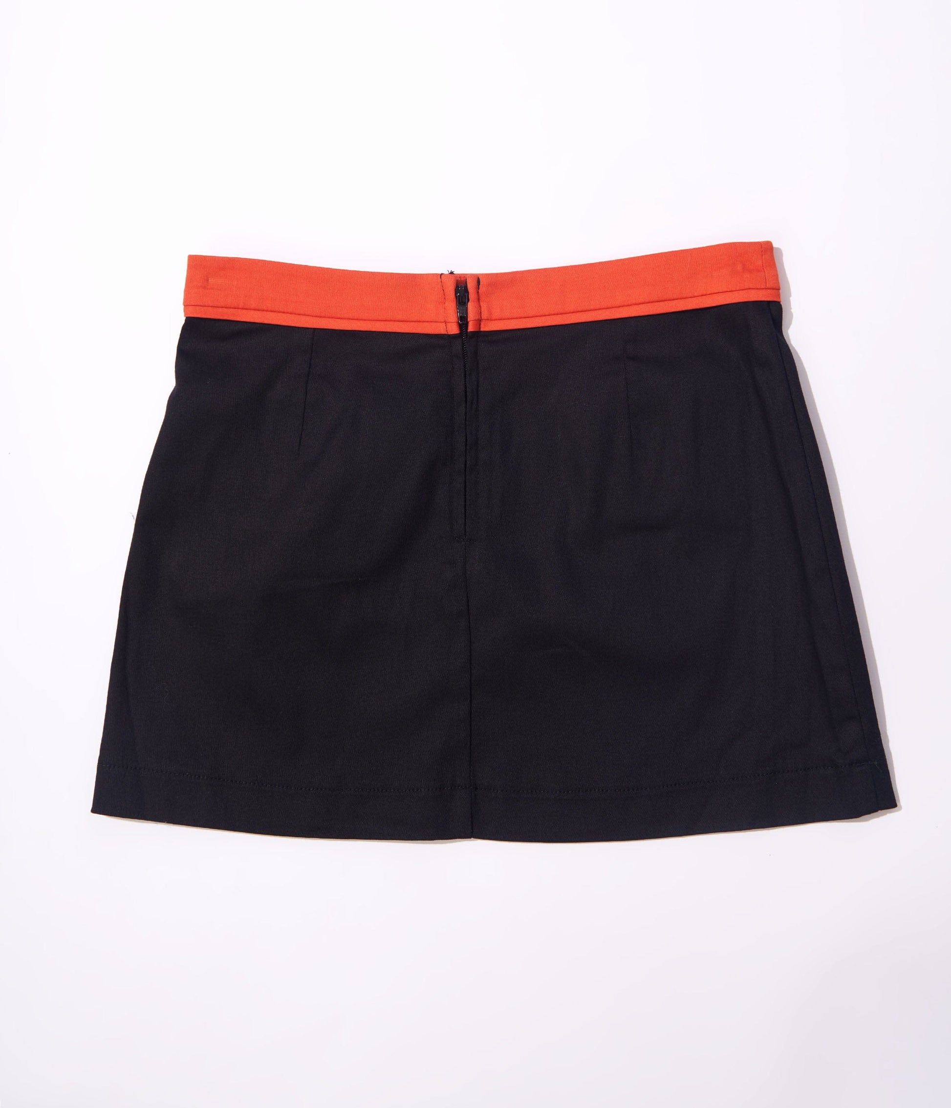 Smak Parlour Kids Black Pumpkin Patch Pocket Skirt - Unique Vintage - Kids, HALLOWEEN, BOTTOMS