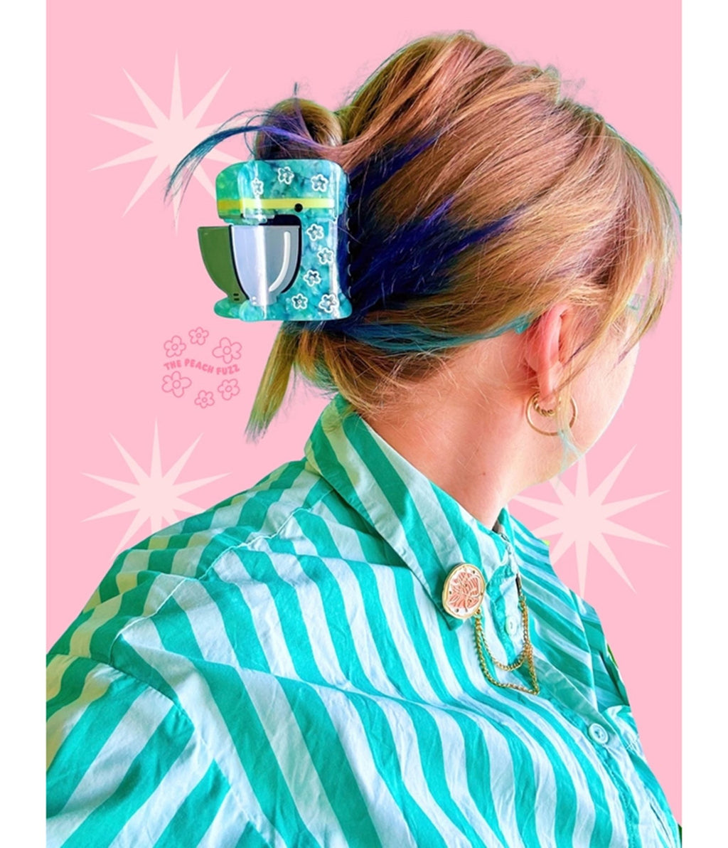 Stand Mixer Hair Clip - Unique Vintage - Womens