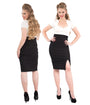 Steady Black Cora Pencil Skirt