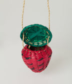 Strawberry Straw Shoulder Bag - Unique Vintage - Womens, ACCESSORIES, HANDBAGS