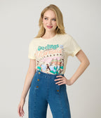 The Lost Bros Greetings From The Mermaid Lagoon Unisex Graphic Tee - Unique Vintage - Womens, GRAPHIC TEES, TEES