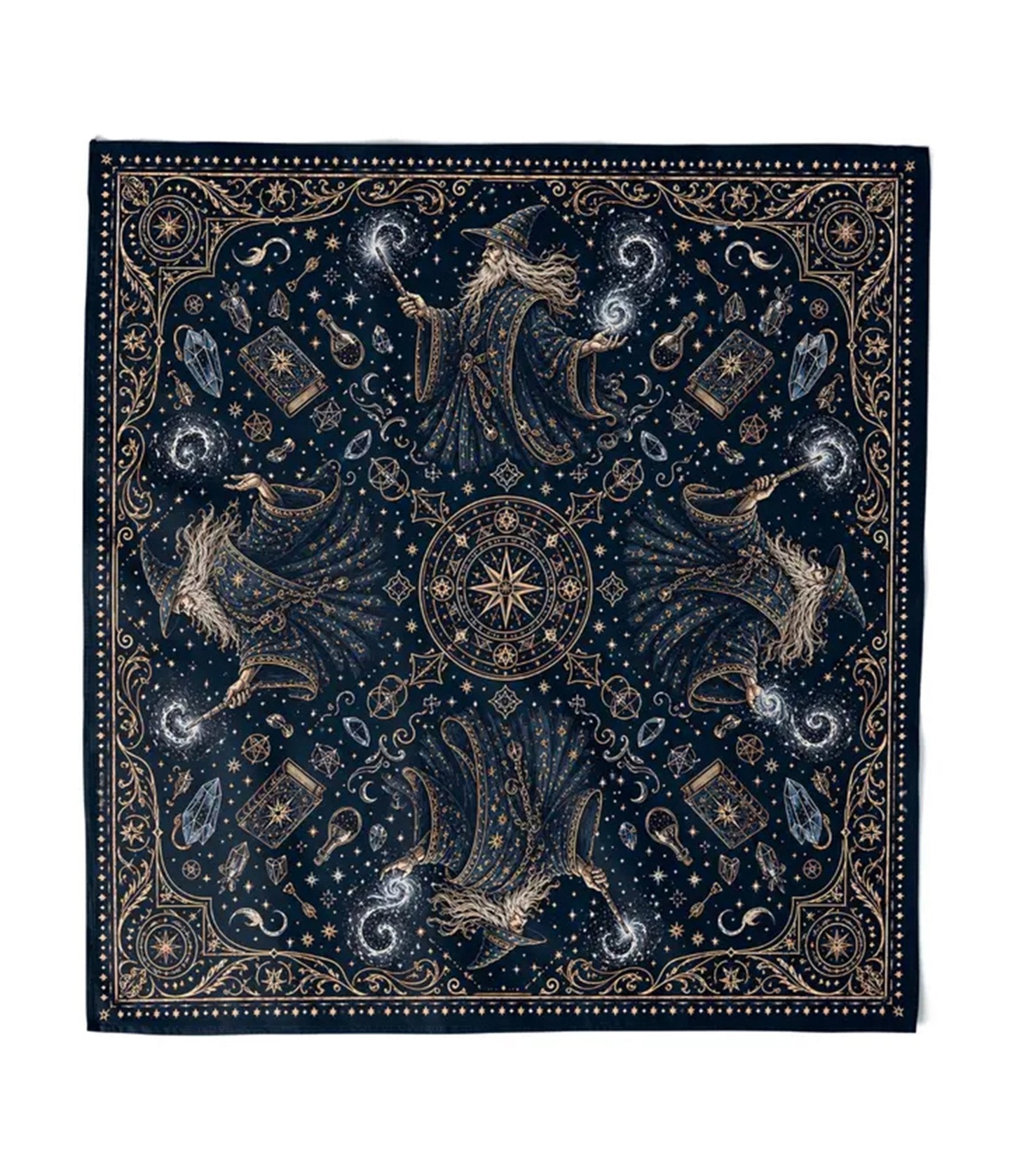 The Old Magic Wizard Celestial Hair Scarf - Unique Vintage - Womens, ACCESSORIES, HAIR