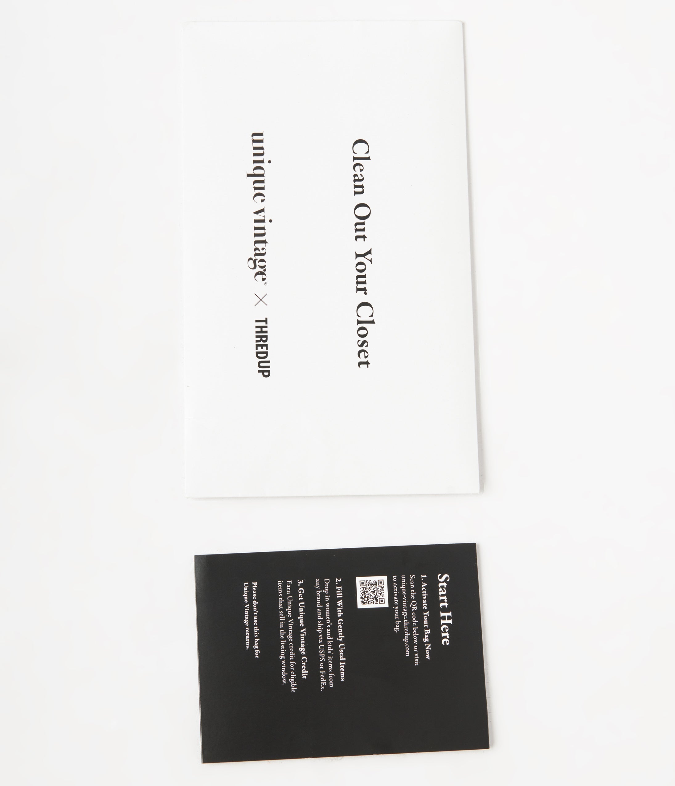 ThredUp x Unique Vintage Clean Out Kit