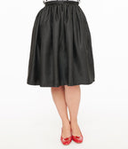 Unique Vintage 1950s Black Gellar Swing Skirt - Unique Vintage - Womens, BOTTOMS, SKIRTS