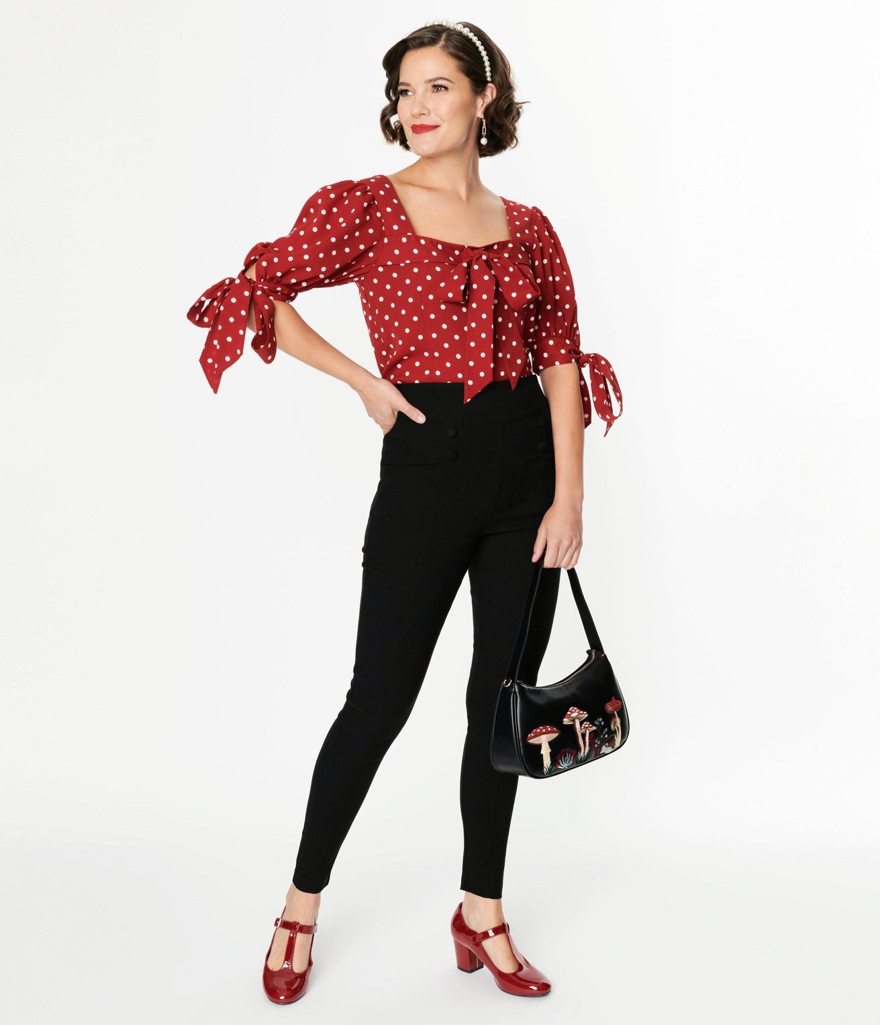 1950s Cigarette Cigarette Style Pants 50s Style Cigarette Pants