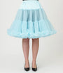 Unique Vintage 1950s Style Cotton Candy Ruffled Petticoat Crinoline
