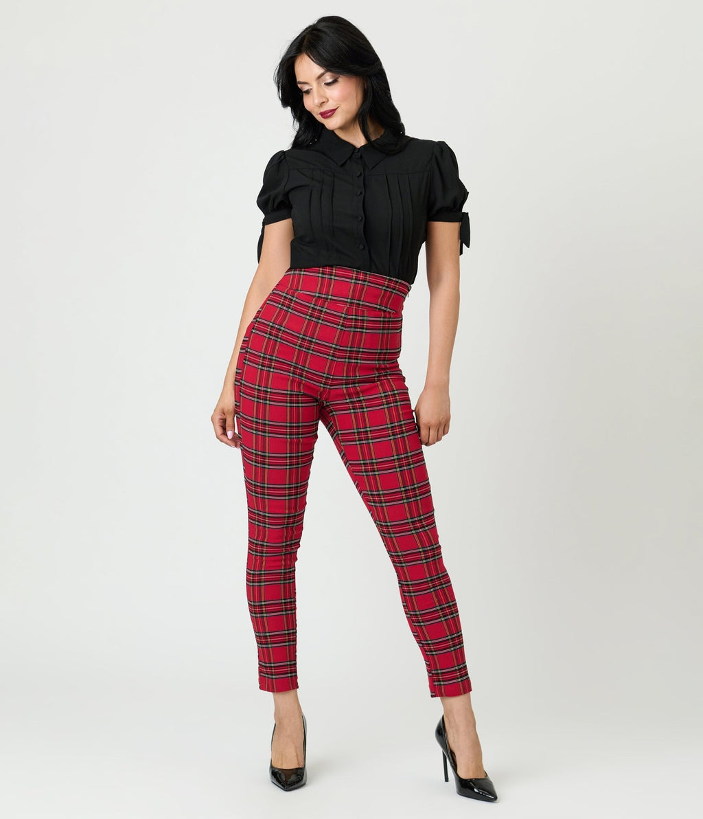 Unique Vintage Black Colvin Blouse - Unique Vintage - Womens, TOPS, WOVEN TOPS