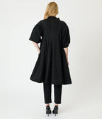 Unique Vintage Black Flare Swing Coat - Unique Vintage - Womens, TOPS, OUTERWEAR