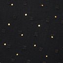 Unique Vintage Black & Gold Clip Dot Dahlia Swing Dress - Unique Vintage - Womens, DRESSES, DOTMC