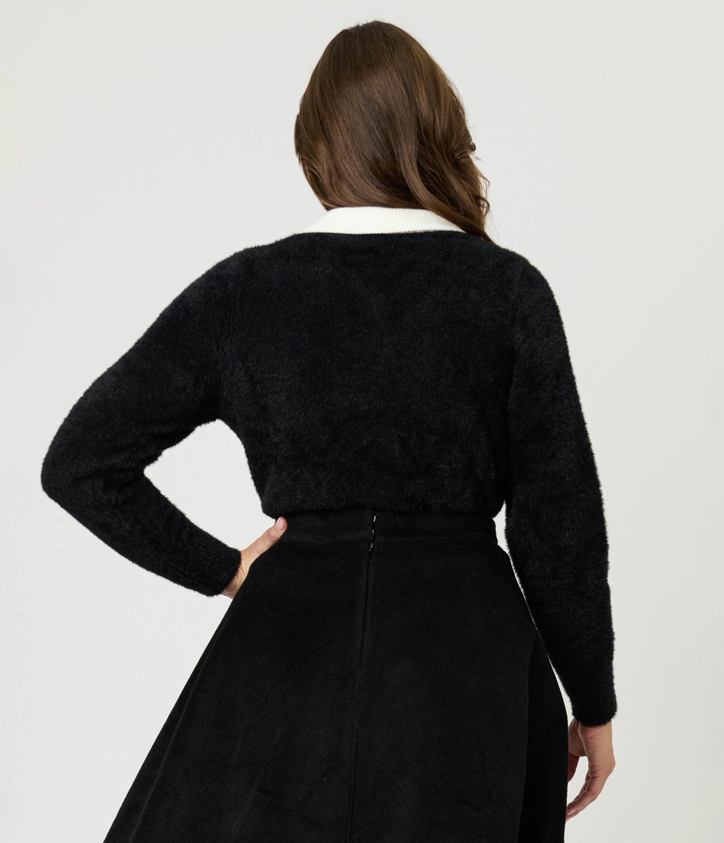 Unique Vintage Black Spider Pin Cardigan - Unique Vintage - Womens, TOPS, SWEATERS