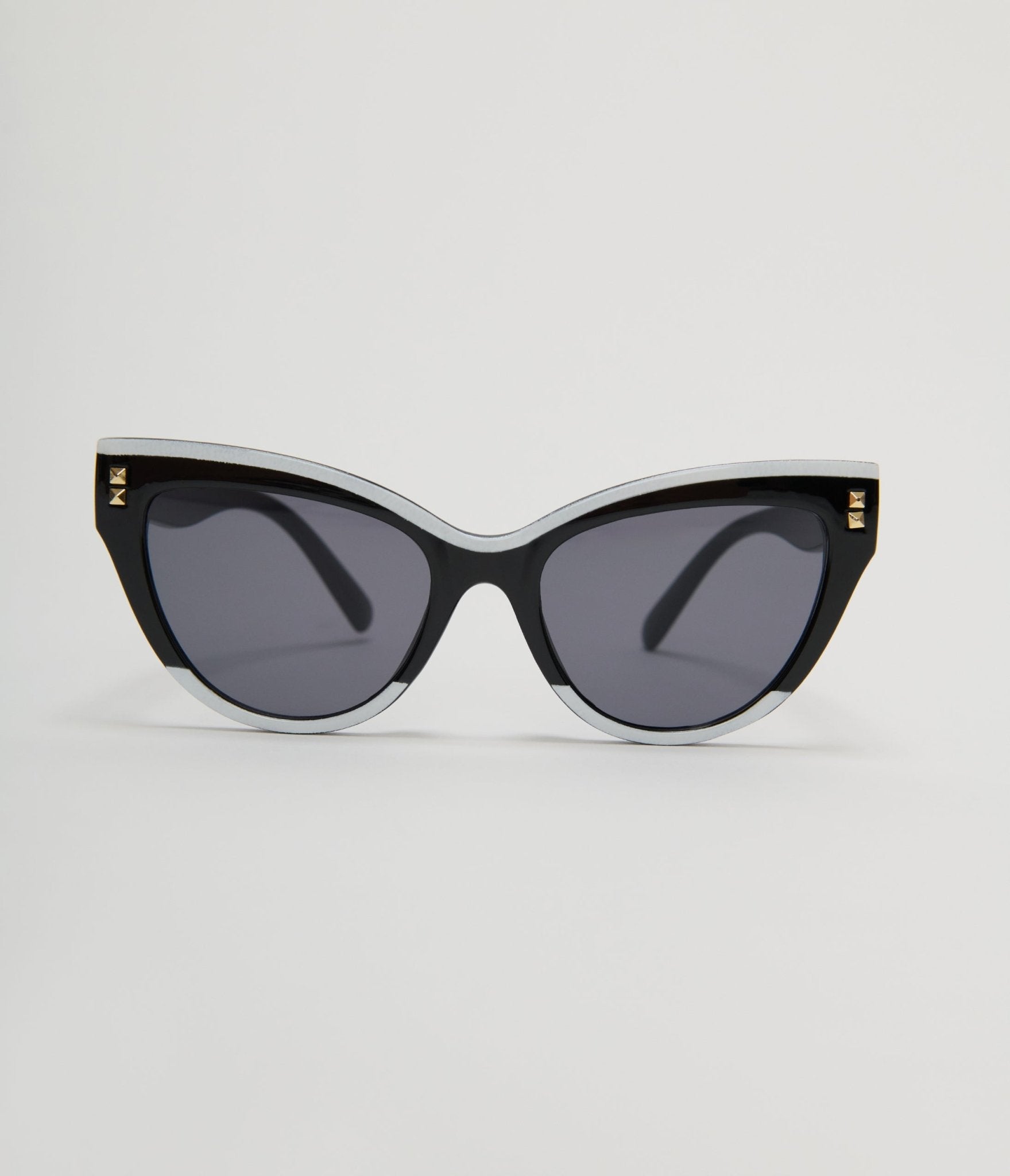 Unique Vintage Black & White Translucent Cat Eye Sunglasses - Unique Vintage - Womens, ACCESSORIES, SUNGLASSES