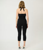 Unique Vintage Black & White Western Maines Jumpsuit - Unique Vintage - Womens, BOTTOMS, ROMPERS AND JUMPSUITS
