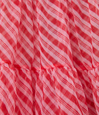 Unique Vintage Candy Cane Stripe Tiered Petticoat - Unique Vintage -