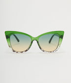 Unique Vintage Green Ombre Cat Eye Sunglasses - Unique Vintage - Womens, ACCESSORIES, SUNGLASSES