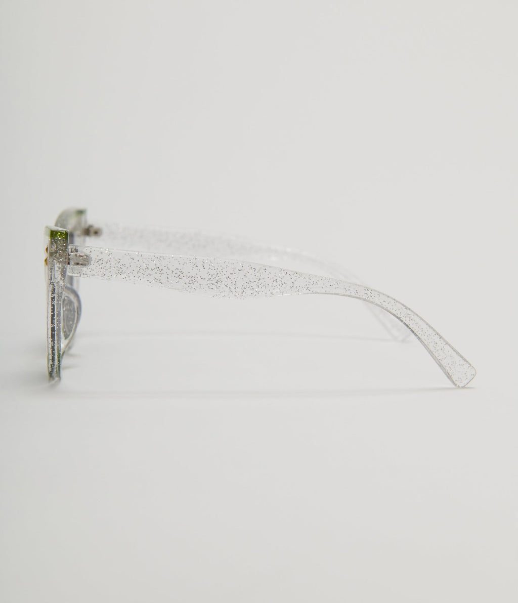 Unique Vintage Green Transparent Cat Eye Sunglasses - Unique Vintage - Womens, ACCESSORIES, SUNGLASSES