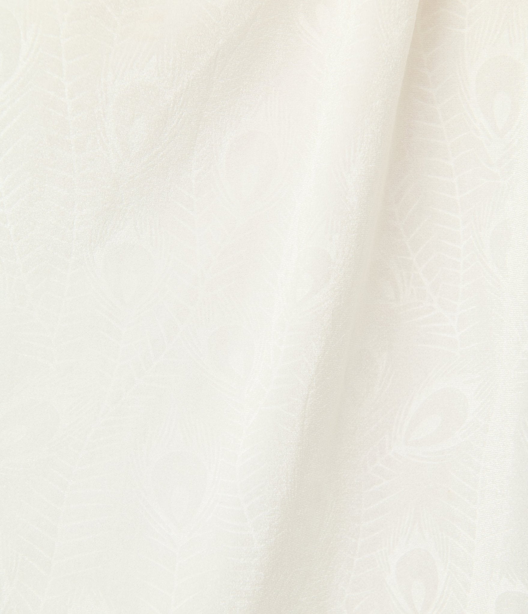 Unique Vintage Ivory Peacock Embossed Velvet Flutter Sleeve Lenora Swing Dress - Unique Vintage - Womens, DRESSES, SWING