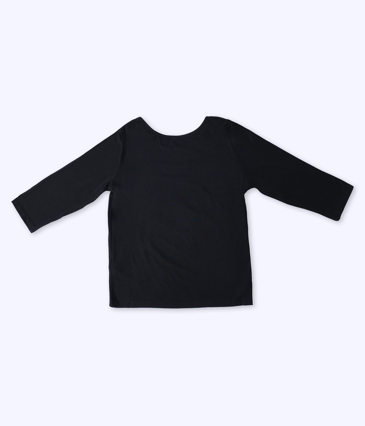 Unique Vintage Kids Black Candy Corn Boo Embroidered Gracie Top - Unique Vintage - Kids, HALLOWEEN, TOPS