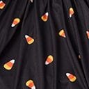 Unique Vintage Kids Black Candy Corn Hello Gorgeous Flare Dress - Unique Vintage - Kids, HALLOWEEN, DRESSES