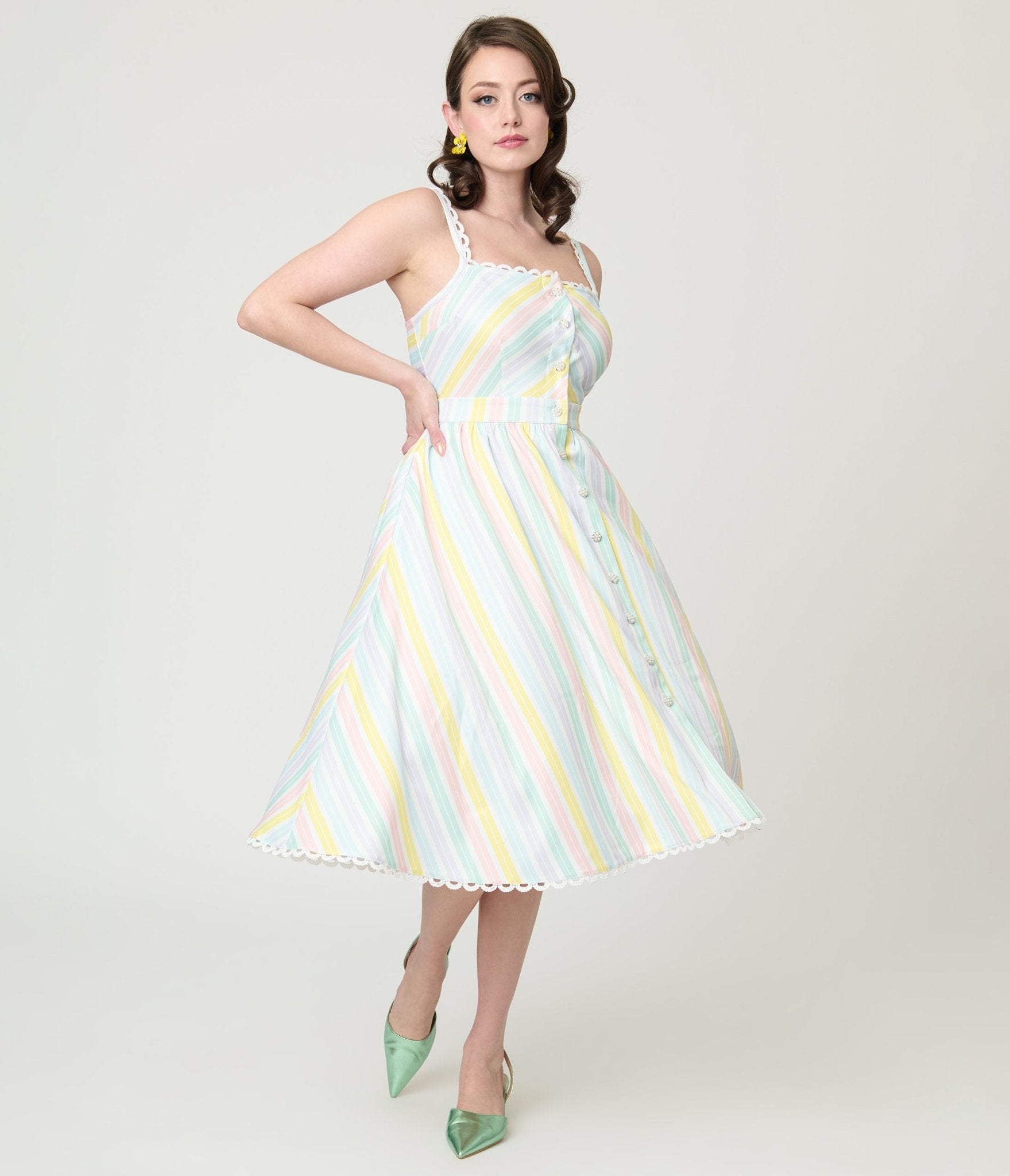 cocktail dresses pastel Pastel Floral Chiffon Strapless Ruffle Mini Dress