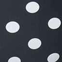 Unique Vintage Plus Size Black & White Polka Dot Ruched Swim Bottom - Unique Vintage - Womens, SWIM, BOTTOM