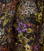 Unique Vintage Plus Size Dark Magic Floral Midi Dress - Unique Vintage - Womens, DRESSES, MIDI