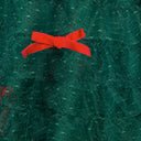 Unique Vintage Plus Size Emerald Green & Red Ribbon Tulle Cupcake Swing Dress - Unique Vintage - DRESSES, SPECIAL OCCASION