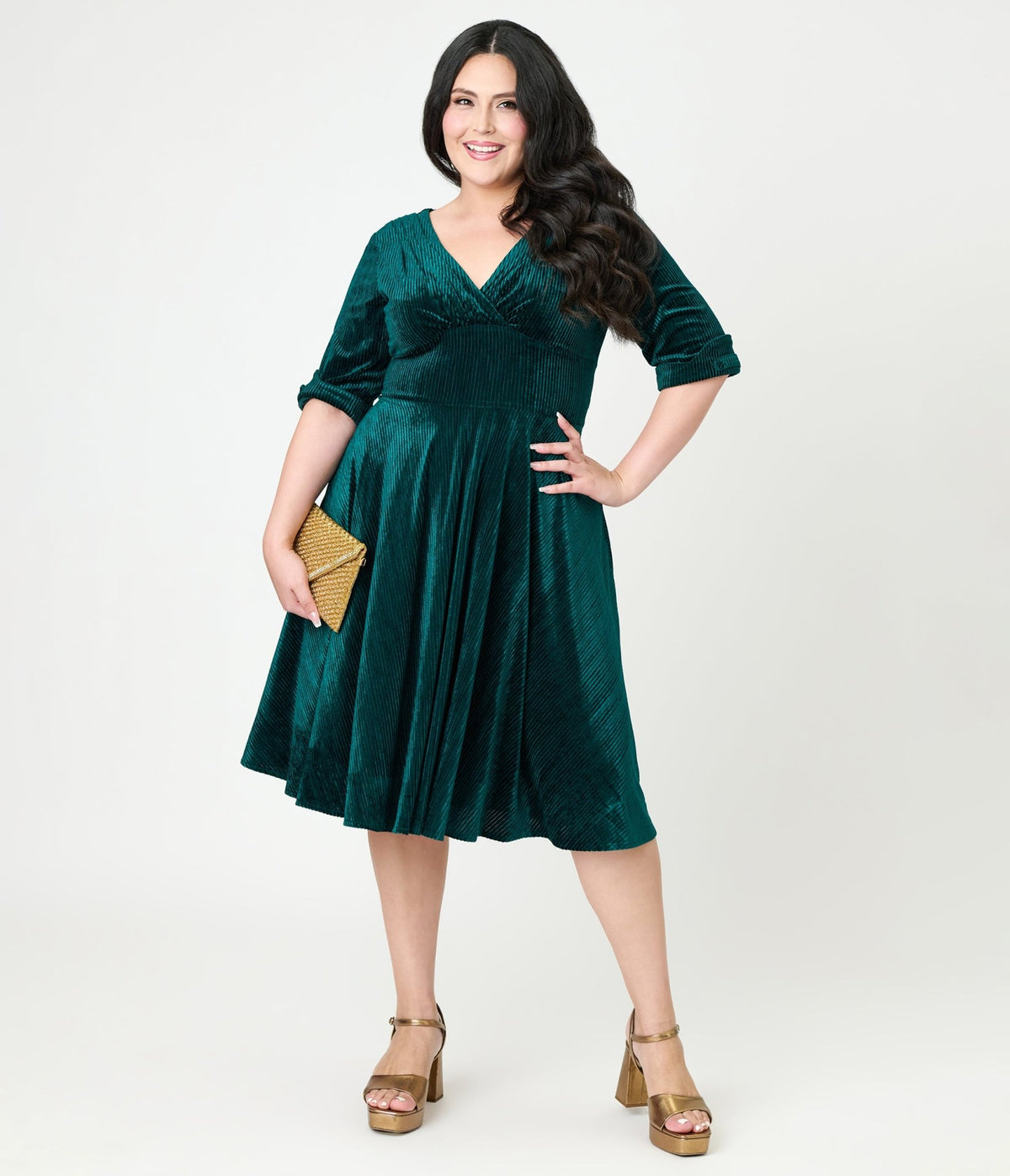 emerald green velvet dress plus size Unique Vintage Textured Delores Swing Color:V.BLUE Homelegance Antoinetta Dresser, Marble Youll own the moment Modern Dresses