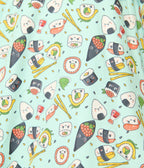 Unique Vintage Plus Size Mint Sushi Print Shirt Dress - Unique Vintage - Womens, DRESSES, SWING
