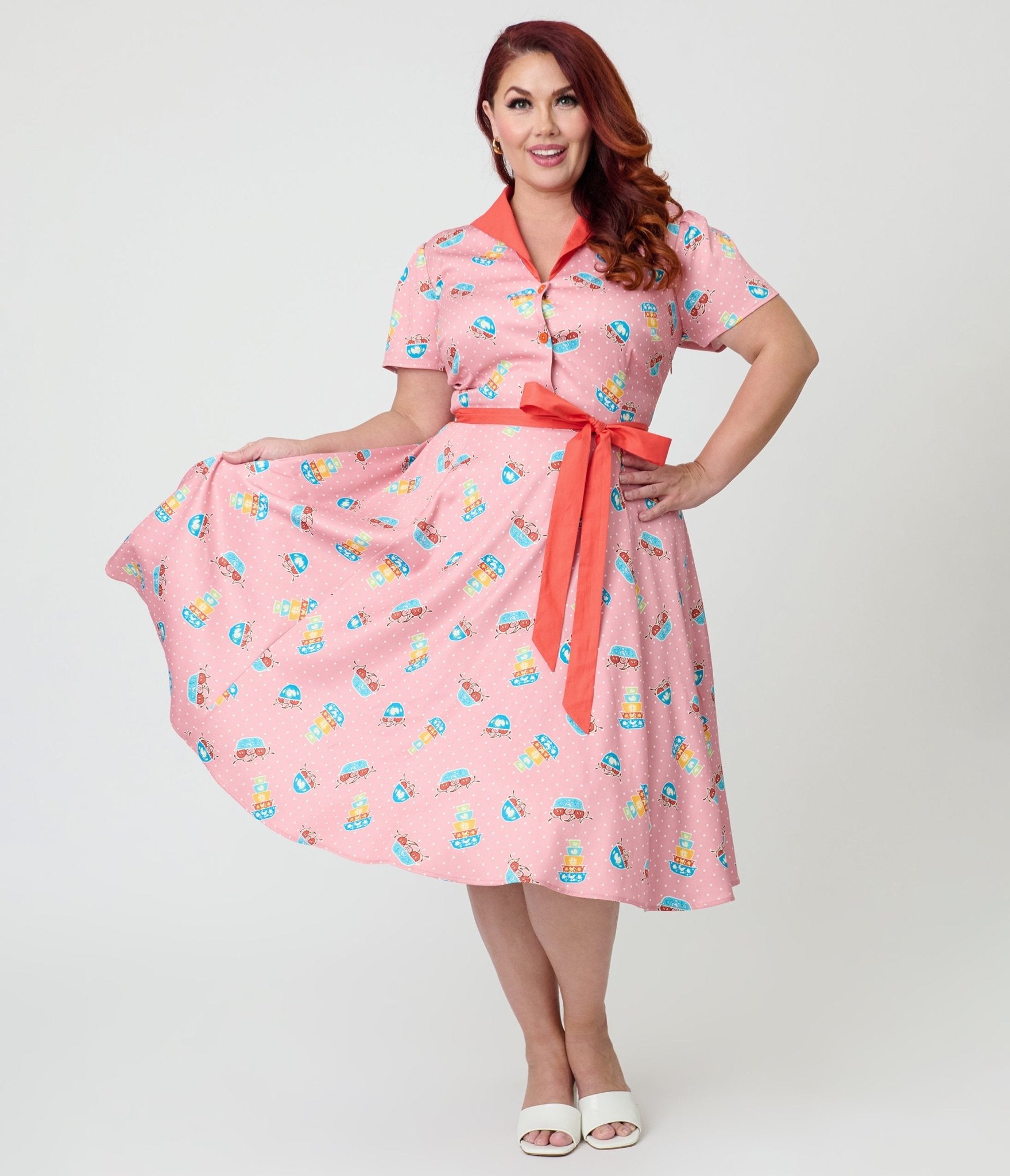plus size shirt dresses with sleeves Adrianna Papell Women's Taffeta Shirt Midi Dress