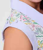 Unique Vintage Plus Size Spring Bouquet Cotton Shirt Dress - Unique Vintage - Womens, DRESSES, SWING