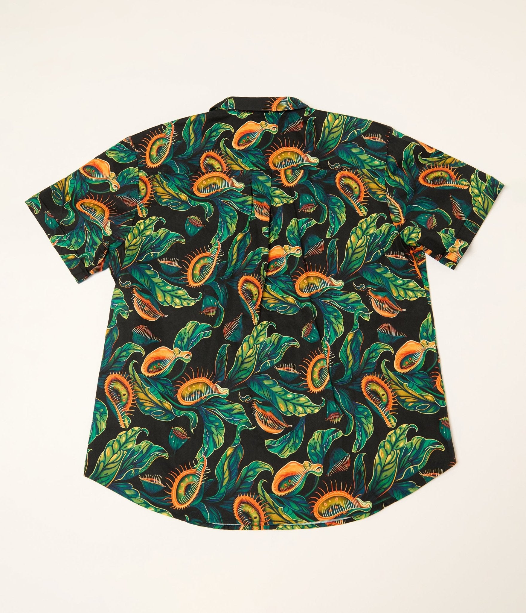 Unique Vintage Plus Size Venus Fly Trap Venus Fly Trap Mens Shirt - Unique Vintage - Mens, TOPS, WOVEN TOPS