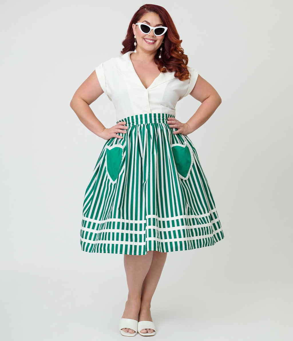 Unique Vintage Plus Size White Twill Sleeveless Blouse - Unique Vintage - Womens, TOPS, WOVEN TOPS
