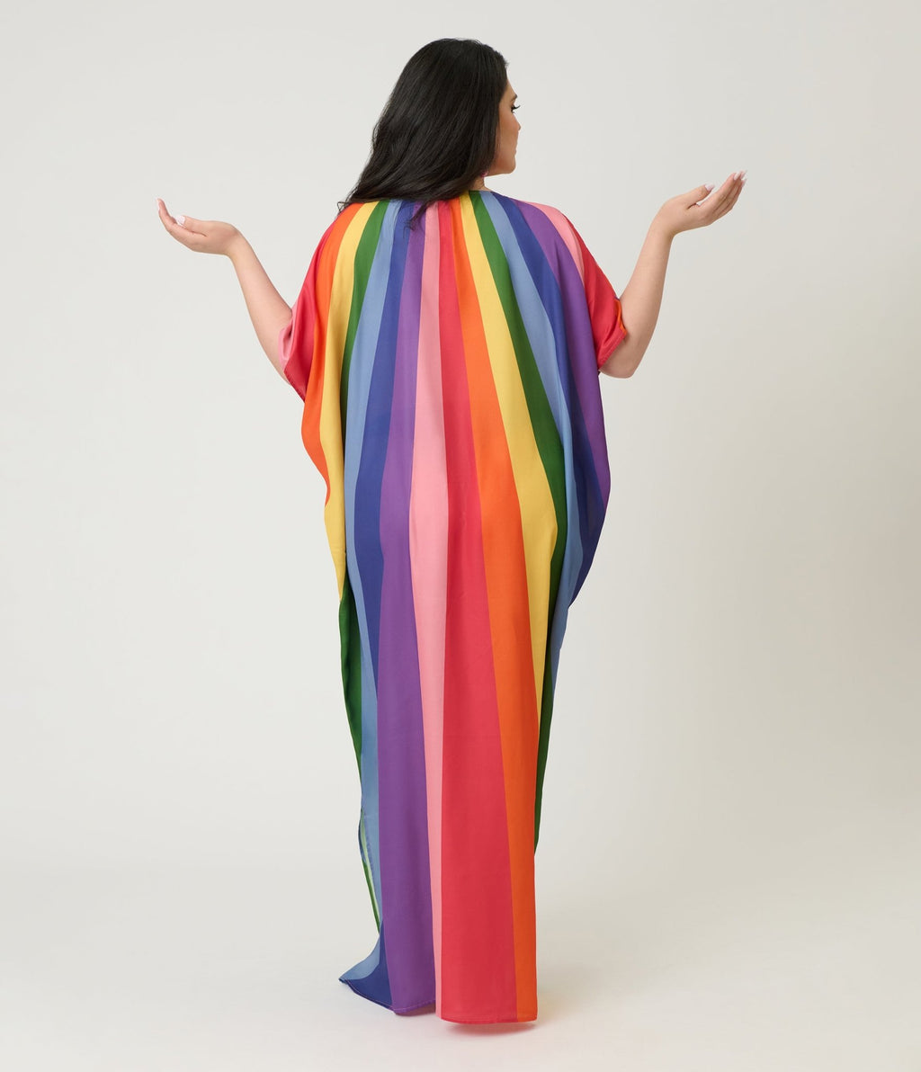 Unique Vintage Pride Sunburst Caftan - Unique Vintage - Womens, DRESSES, CAFTAN
