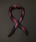 Unique Vintage Purple & Black Mystical Icons Hair Scarf - Unique Vintage - Womens, ACCESSORIES, HAIR