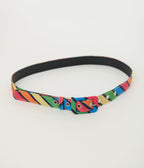 Unique Vintage Rainbow Stripe Skinny Belt - Unique Vintage - Womens, ACCESSORIES, BELTS