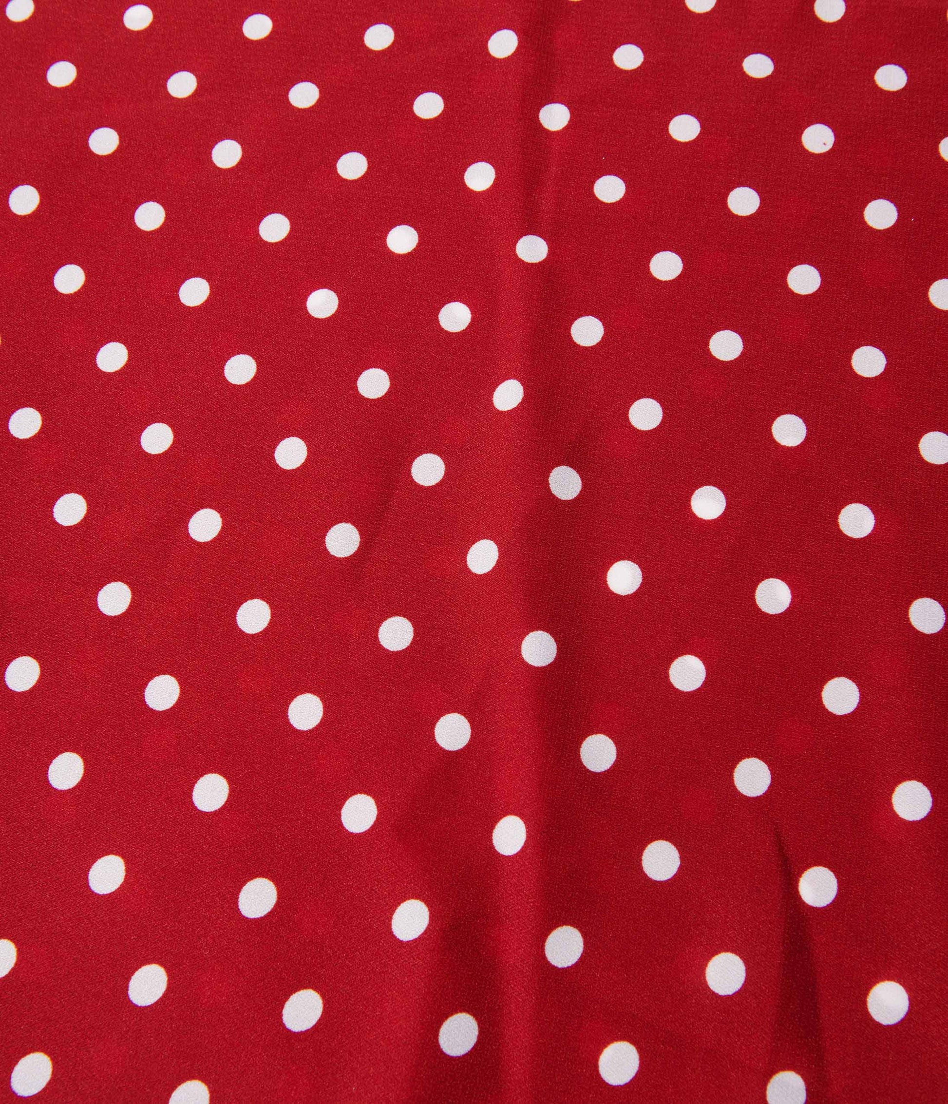 Unique Vintage Red & White Polka Dot Hair Scarf - Unique Vintage - Womens, ACCESSORIES, HAIR