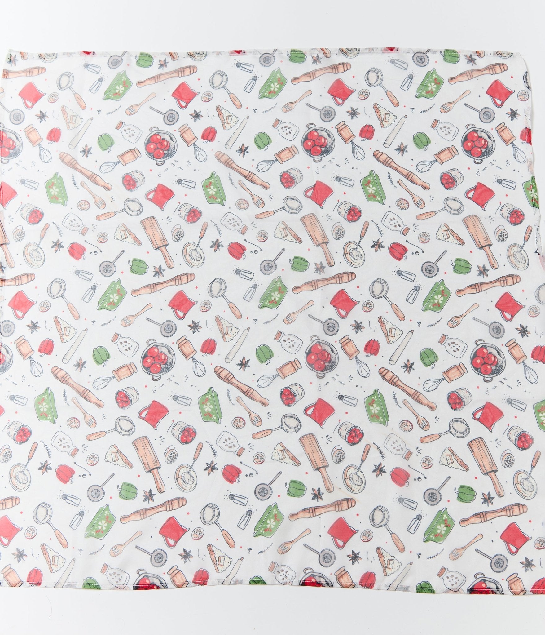 Unique Vintage Retro Kitchen Print Hair Scarf - Unique Vintage - Womens, ACCESSORIES, HAIR