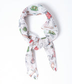 Unique Vintage Retro Kitchen Print Hair Scarf - Unique Vintage - Womens, ACCESSORIES, HAIR