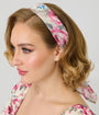 Unique Vintage Spring Roses Hair Scarf