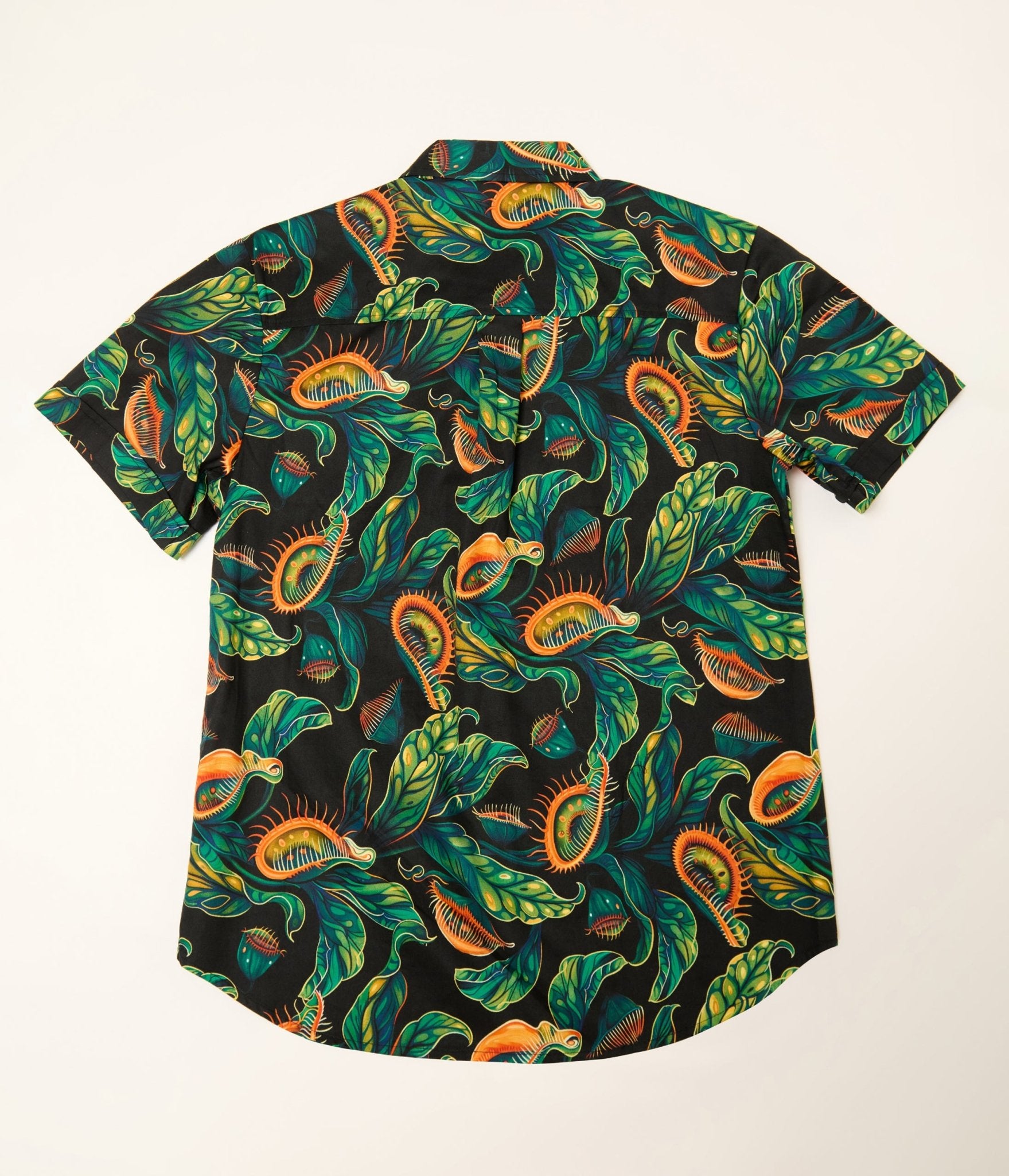 Unique Vintage Venus Fly Trap Mens Shirt - Unique Vintage - Mens, TOPS, WOVEN TOPS