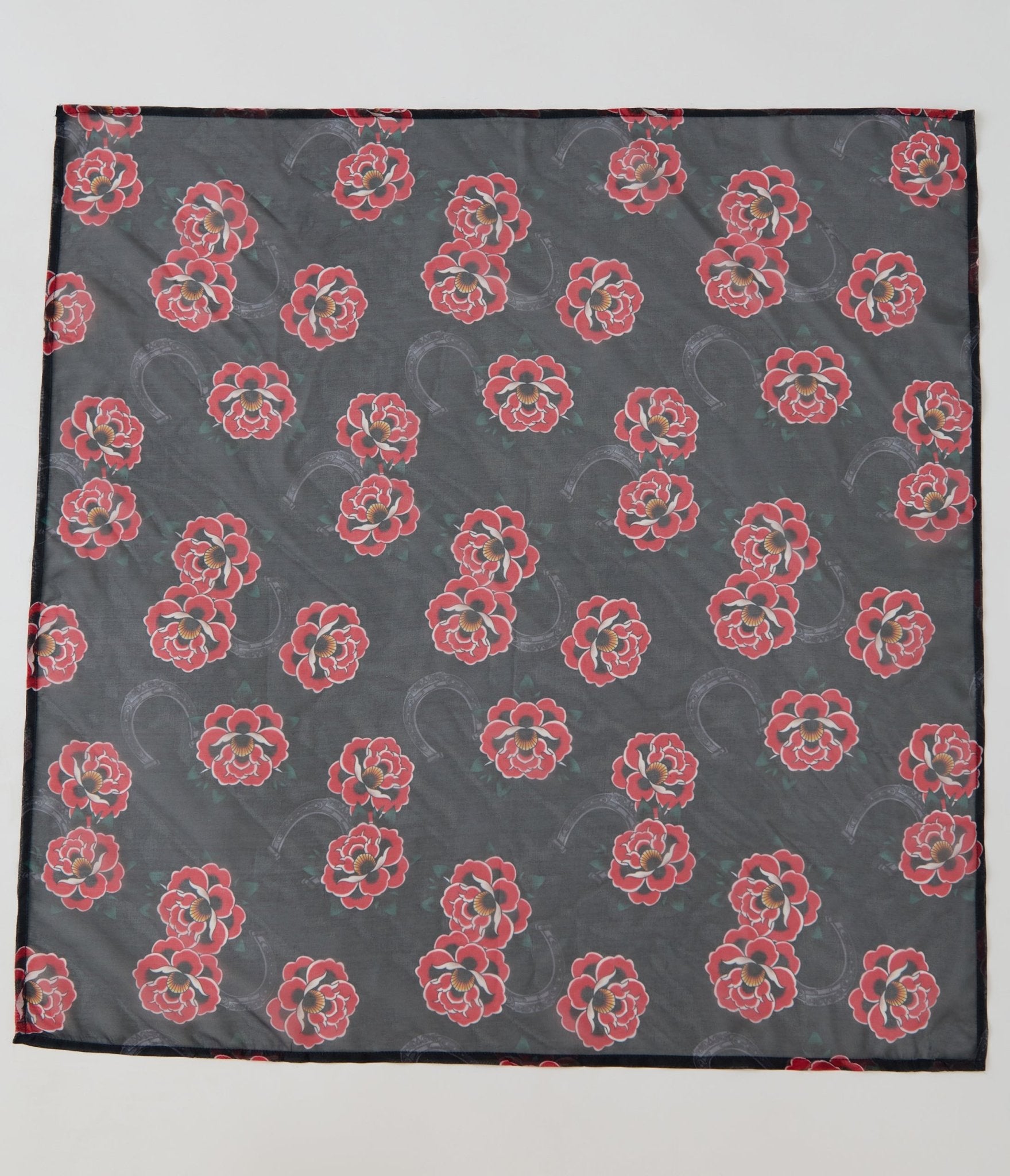 Unique Vintage Western Roses Hair Scarf - Unique Vintage - Womens, ACCESSORIES, HAIR