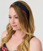 Unique Vintage Western Roses Hair Scarf - Unique Vintage - Womens, ACCESSORIES, HAIR