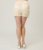 Unique Vintage White High Waist Ruffle Bloomers - Unique Vintage - Womens, ACCESSORIES, LINGERIE