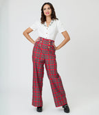 Unique Vintage White & Holly Embroidered Collar Blouse - Unique Vintage - Womens, TOPS, WOVEN TOPS