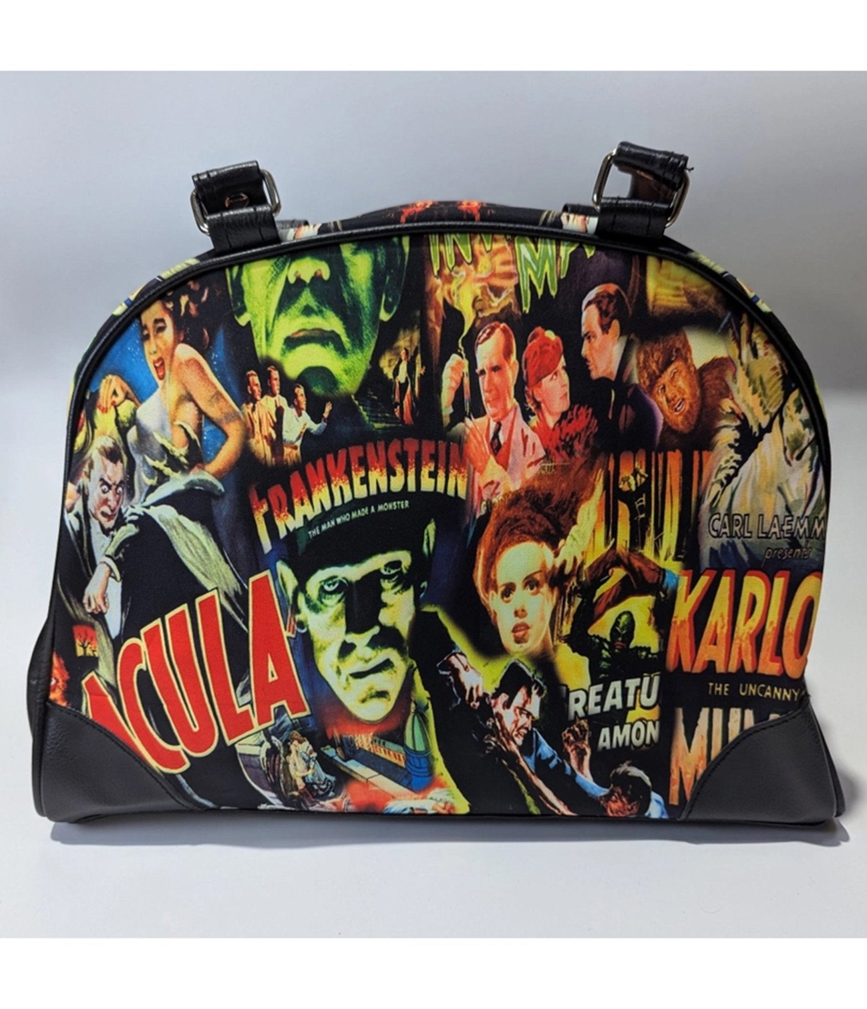 Universal Monsters Bowler Bag - Unique Vintage - Womens, ACCESSORIES, HANDBAGS