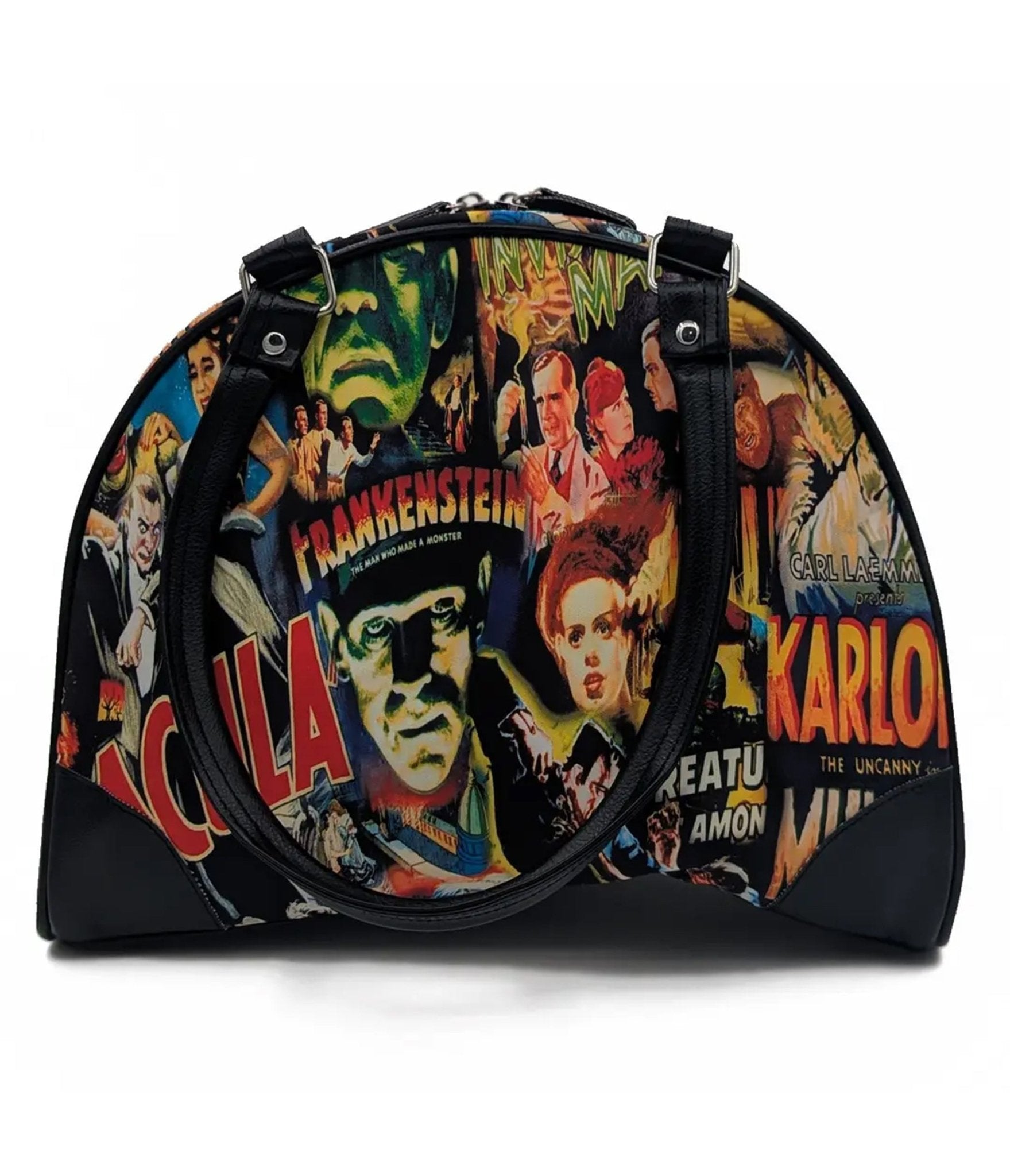 Universal Monsters Bowler Bag - Unique Vintage - Womens, ACCESSORIES, HANDBAGS