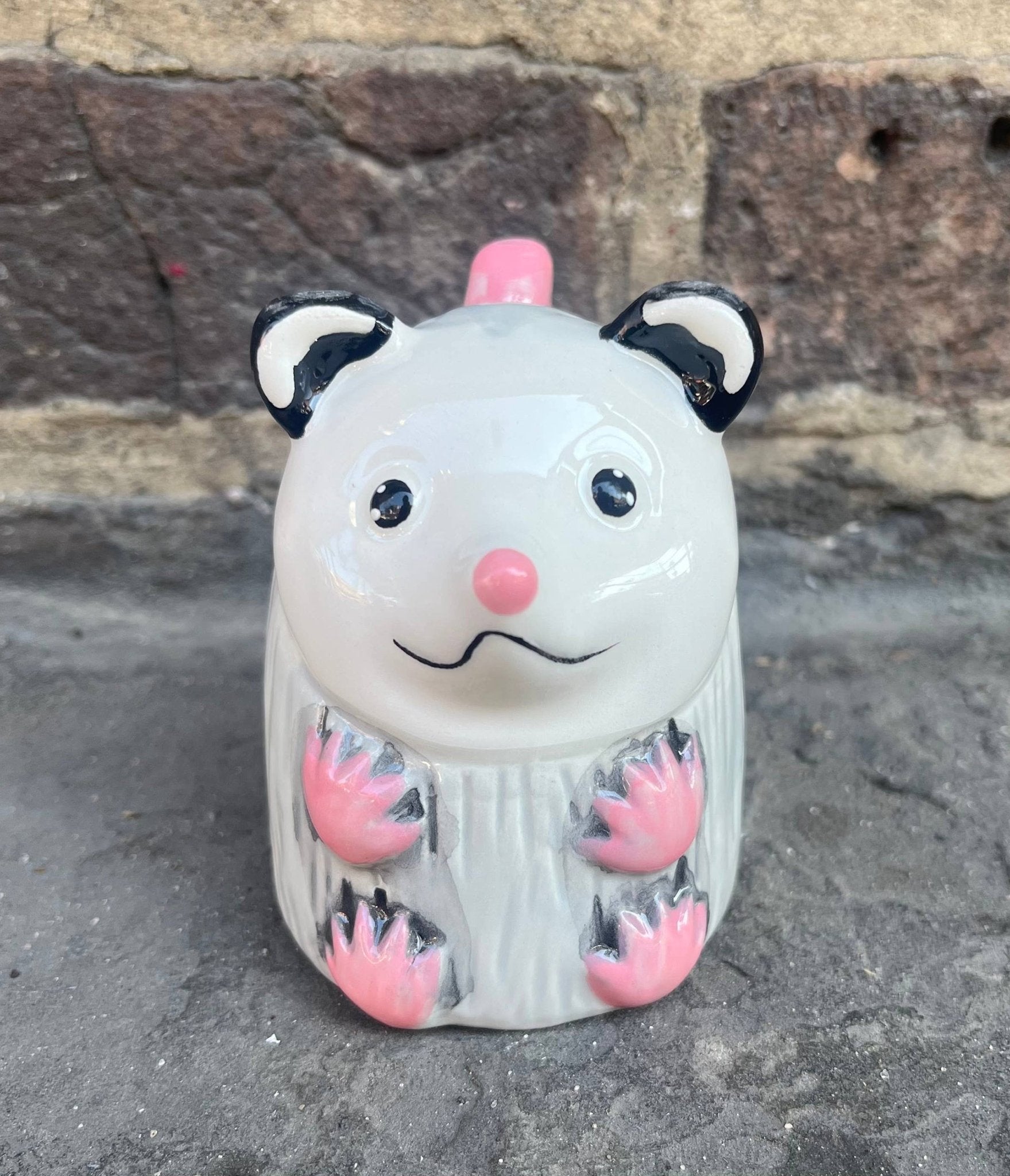 Upside - Down Opossum Mini Mug - Unique Vintage - Womens, ACCESSORIES, GIFTS/HOME